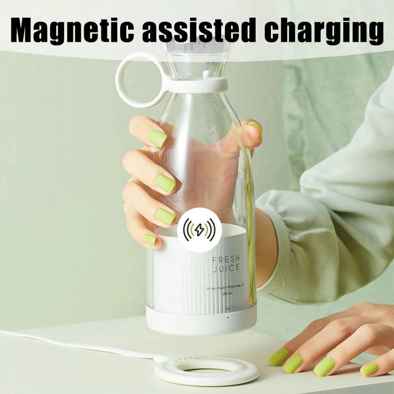 Wireless Charging Electric Juicer Mini Portable Blender Fruit Mixers